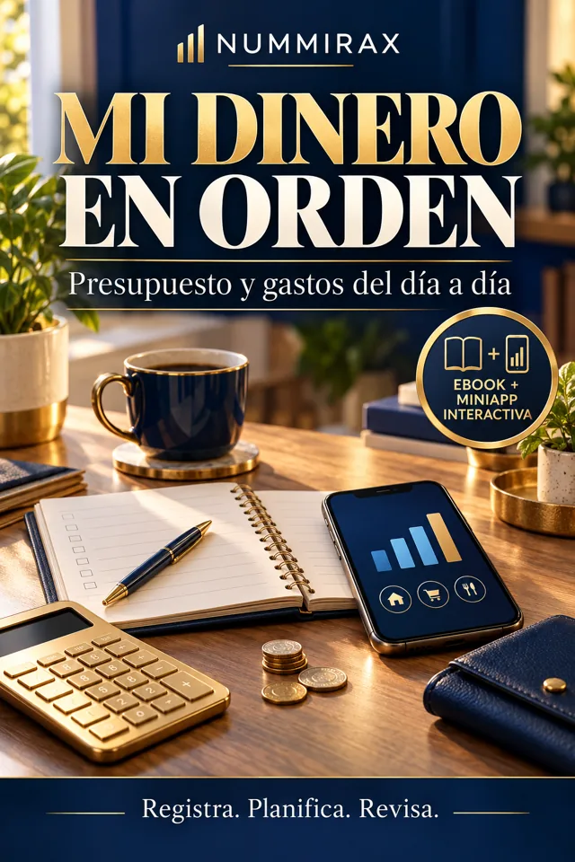 Mi dinero en orden: presupuesto y gastos del día a día